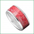 Bad Tölz Ring - rot rose